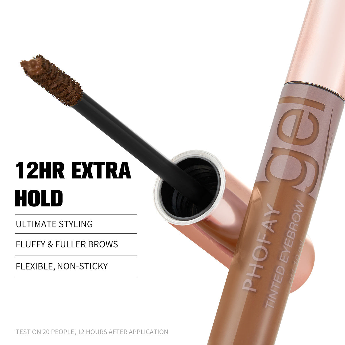 PHOFAY Tinted Eyebrow Gel – Lightweight Precision Brow Definer
