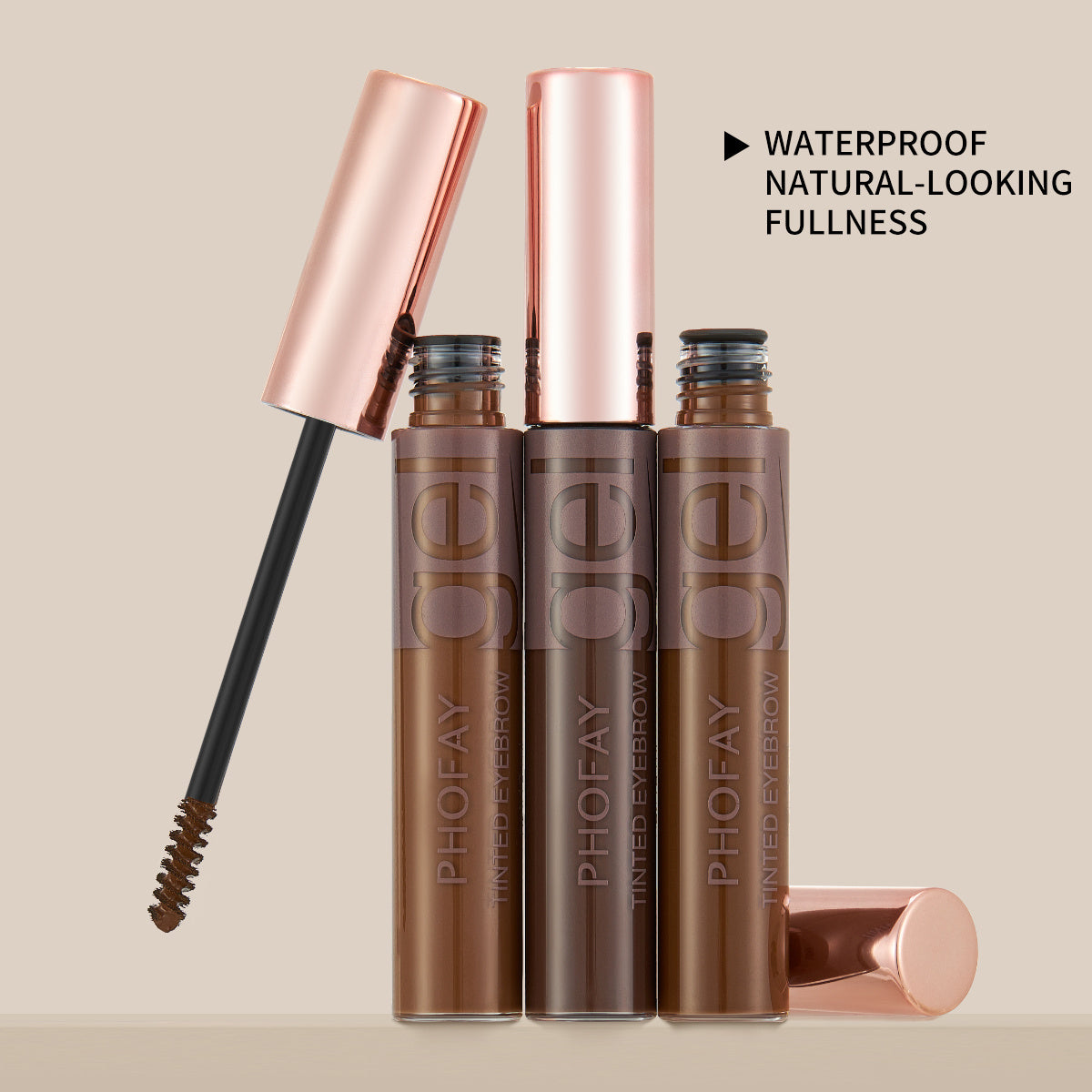 PHOFAY Tinted Eyebrow Gel – Lightweight Precision Brow Definer