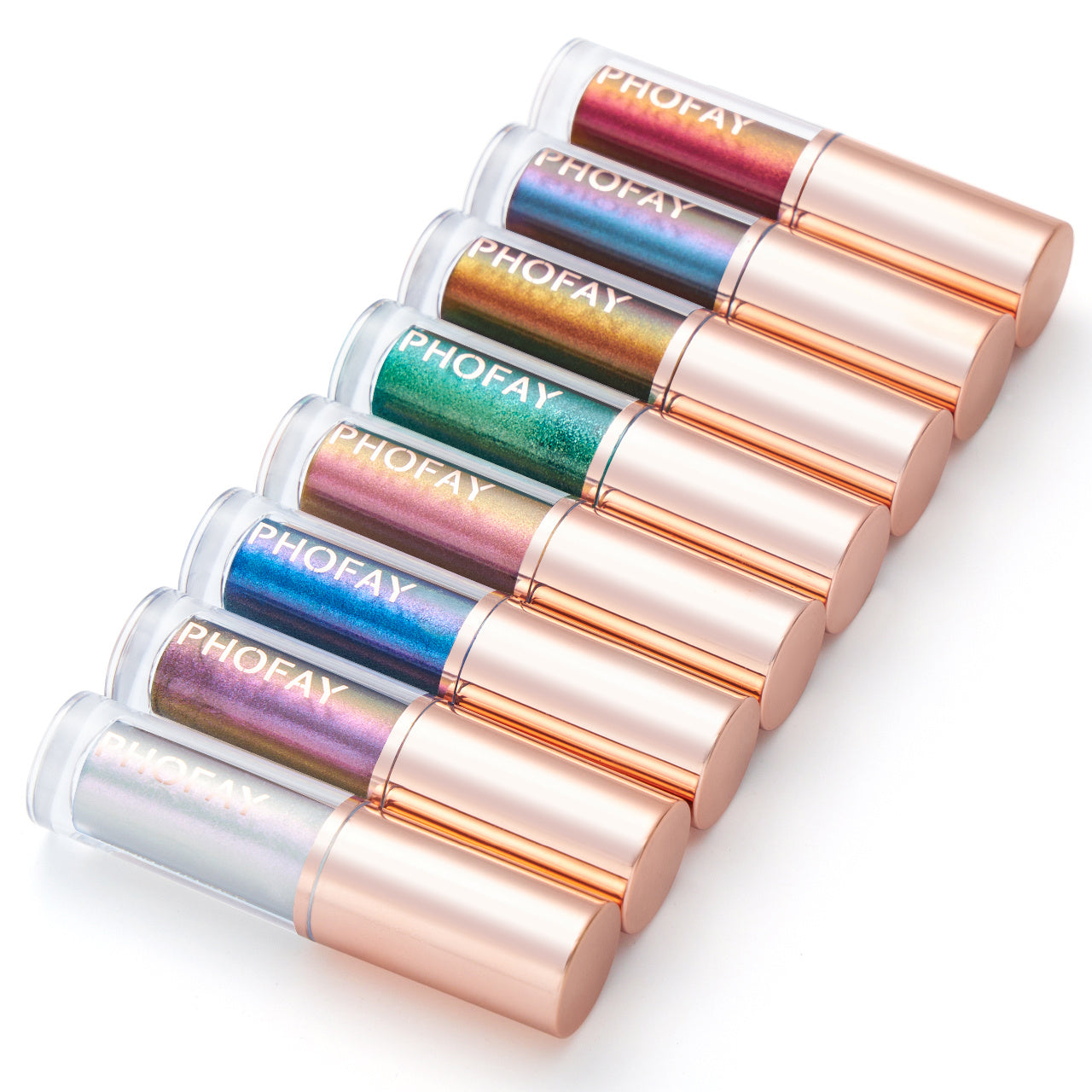 PHOFAY Liquid Glitter Eyeliner Set – Waterproof, High-Shine, Long-Lasting