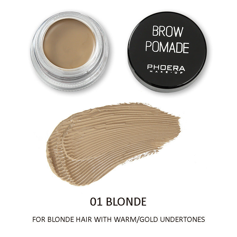 PHOERA Eyebrow Pomade – Creamy Formula for Defined Brows