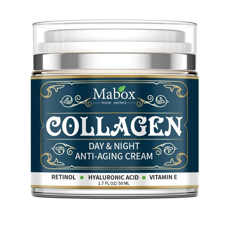 Mabox Collagen Cream – Daily Hydrating Face Moisturiser with Retinol & Hyaluronic Acid