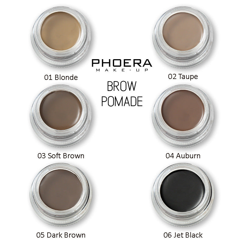 PHOERA Eyebrow Pomade – Creamy Formula for Defined Brows