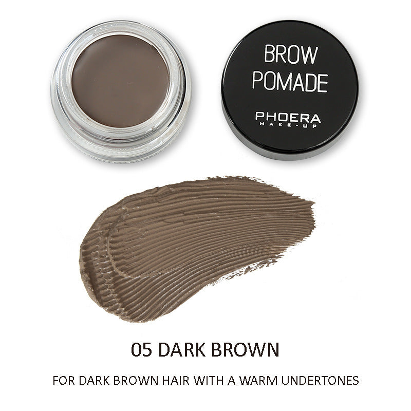 PHOERA Eyebrow Pomade – Creamy Formula for Defined Brows