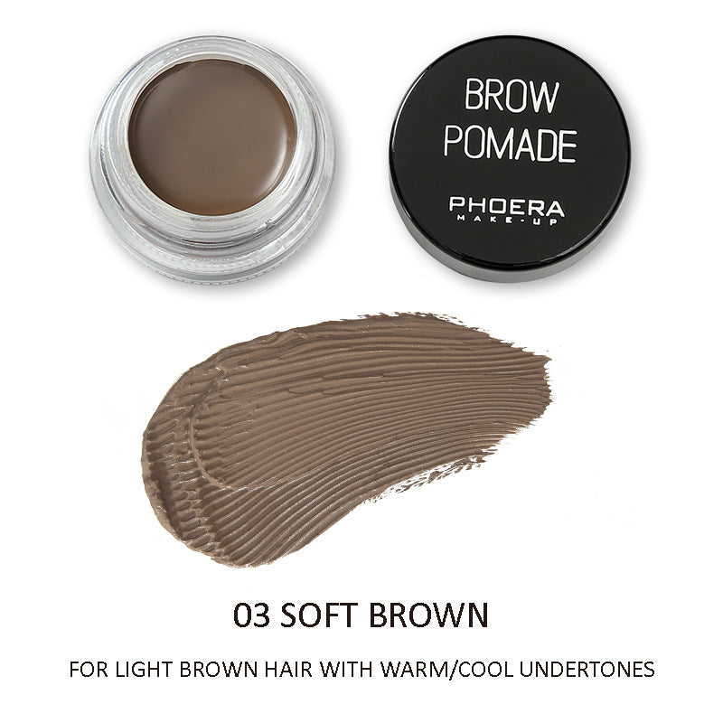 PHOERA Eyebrow Pomade – Creamy Formula for Defined Brows