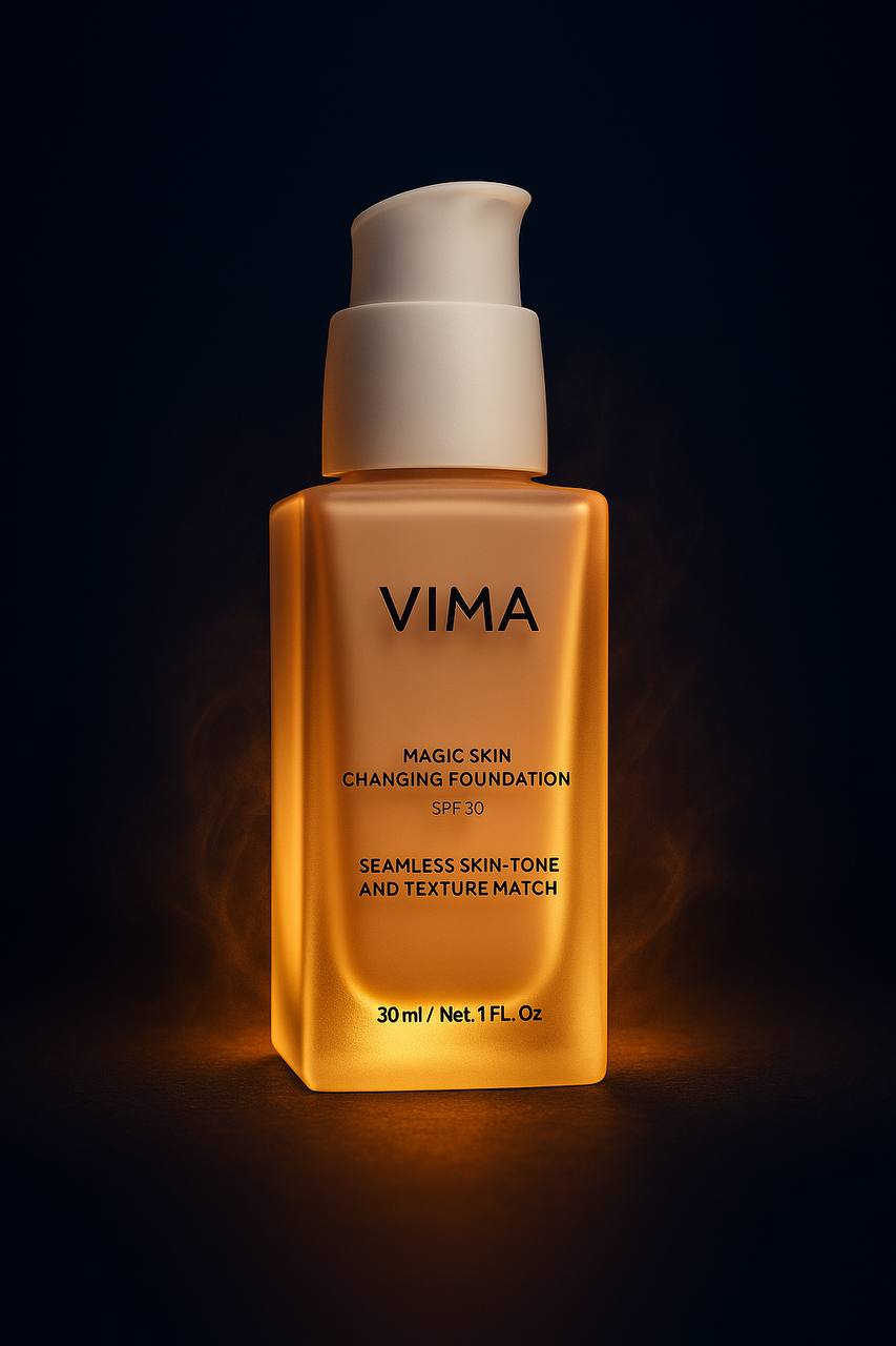 VIMA Adaptive Skin Foundation – Lightweight Formula with SPF 30 (30ml)